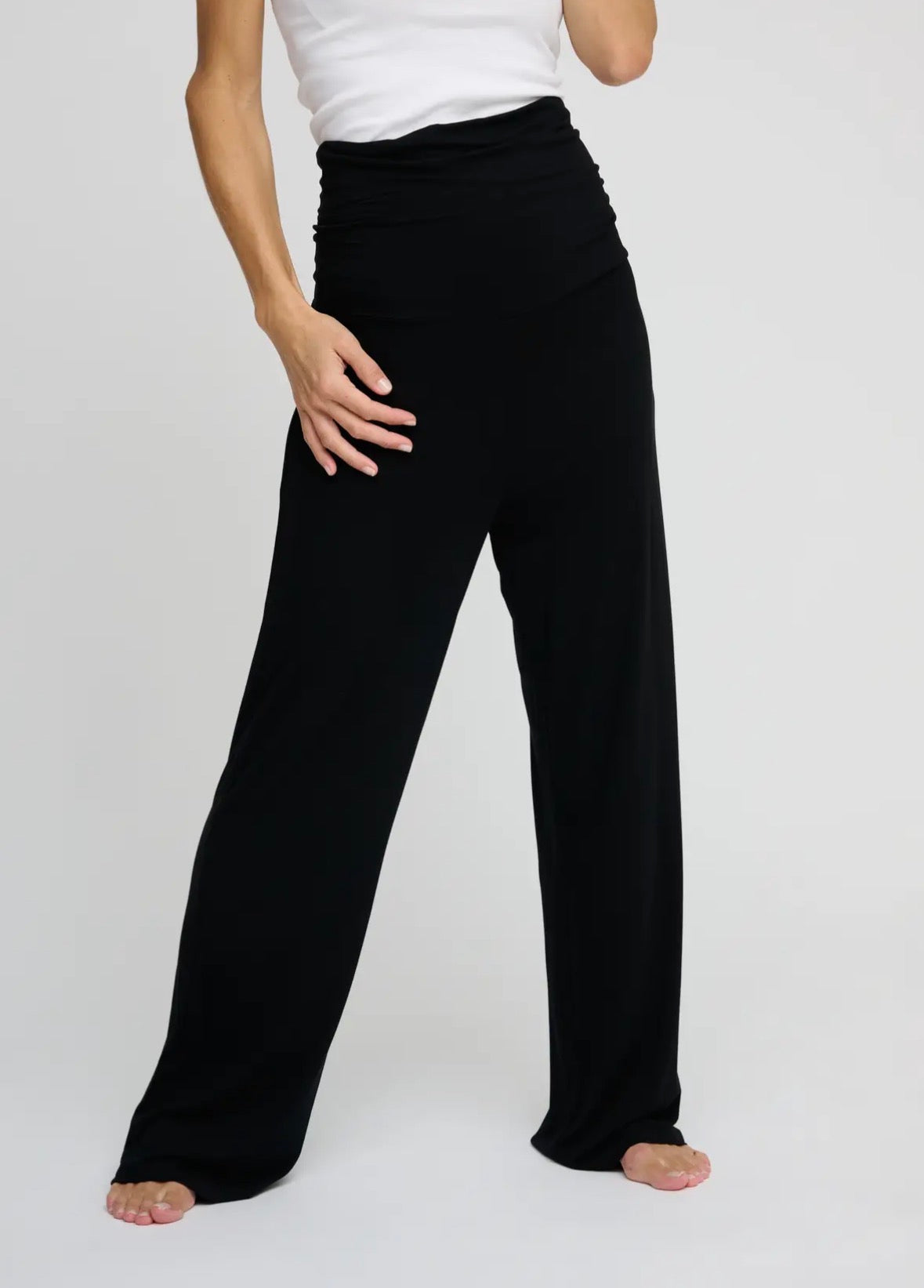 Pantaloni yoga dritti in lyocell ( 2 colori)