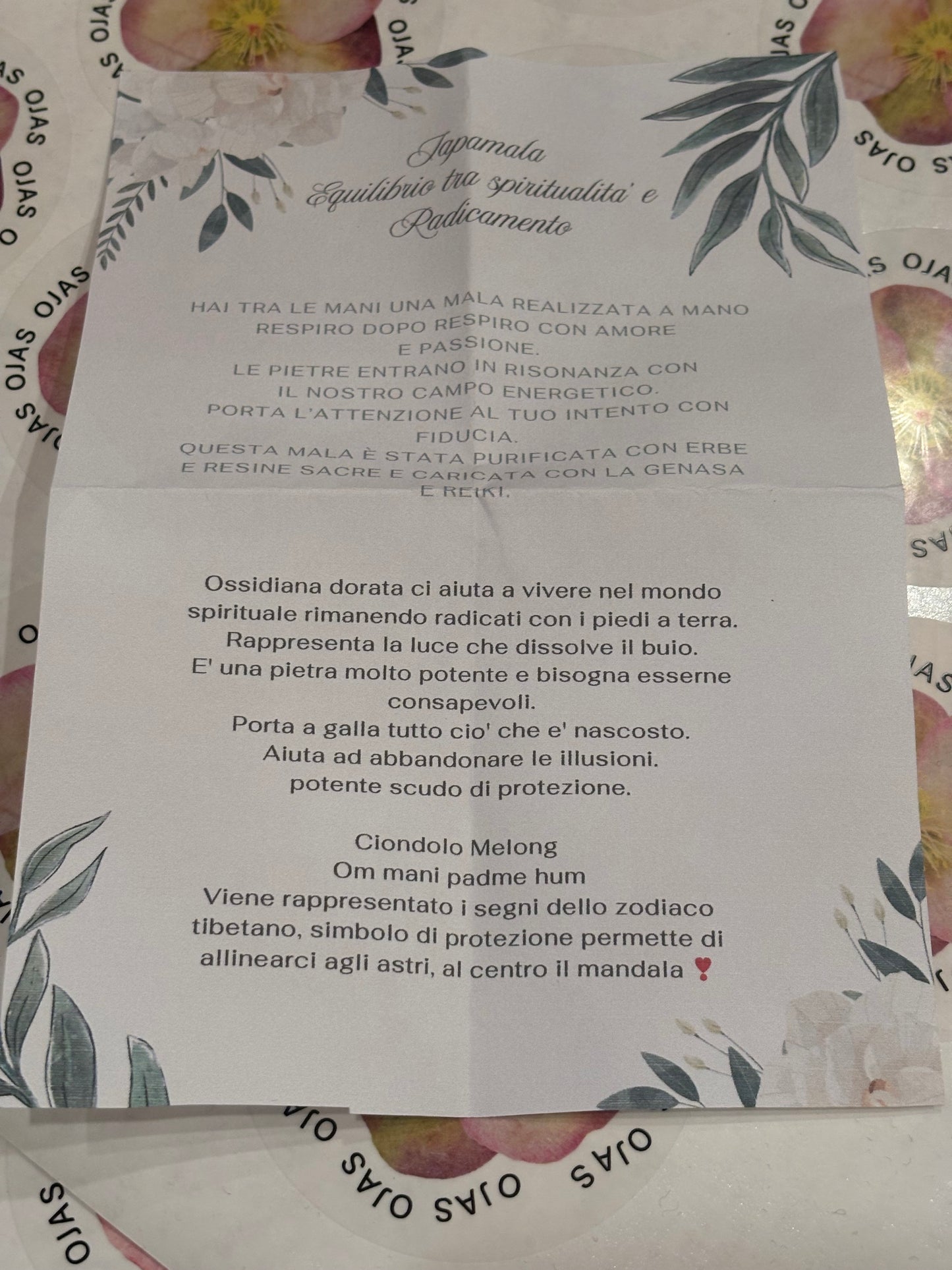 Mala tibetani 108 pietre ( + varianti)