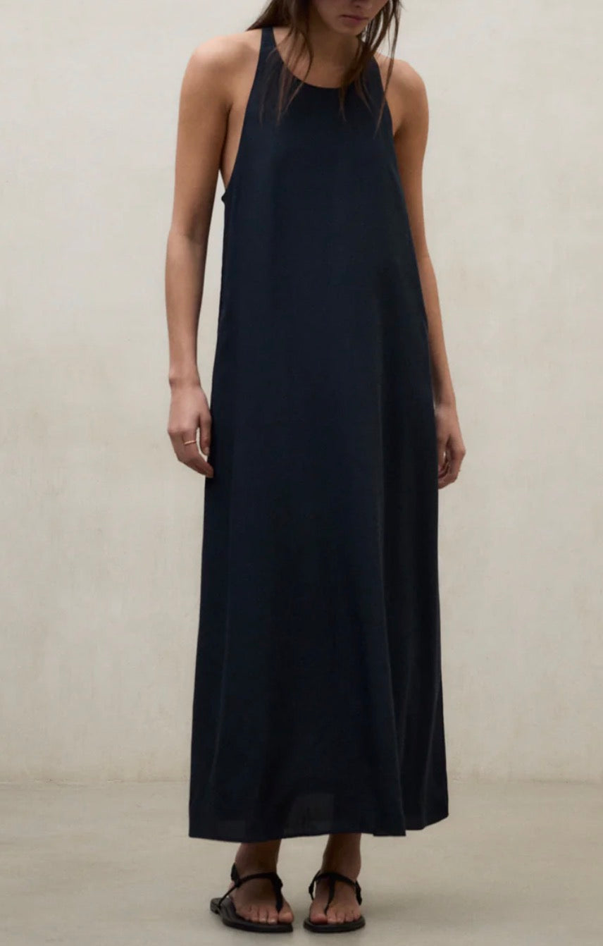 Abito in tencel blu notte Ecoalf