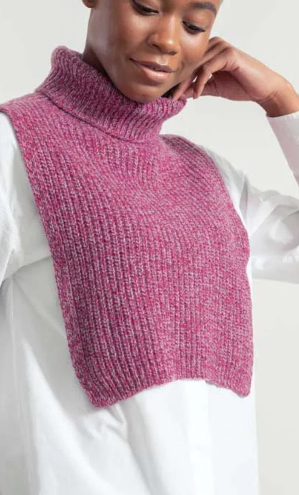 Pettorina cashmere rigenerato RIFÒ ( + colori)