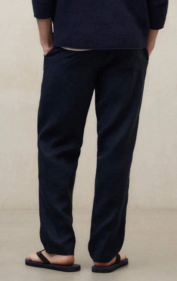 Pantalone uomo in lino asfalto Ecoalf