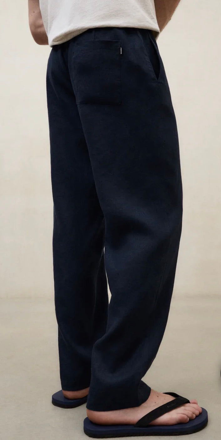 Pantalone uomo in lino asfalto Ecoalf