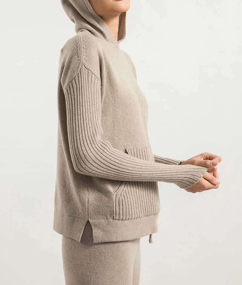 Felpa in Cashmere rigenerato RIFO’ donna