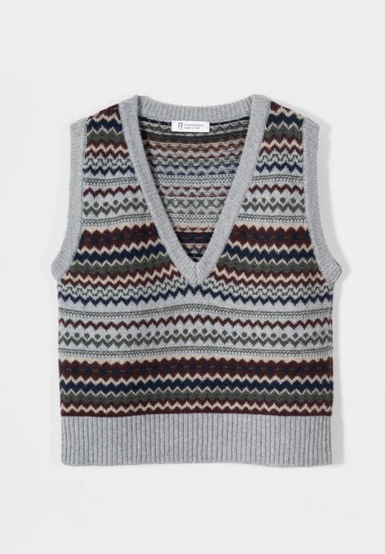Gilet in lana rigenerata RIFÒ ( 2 colori)