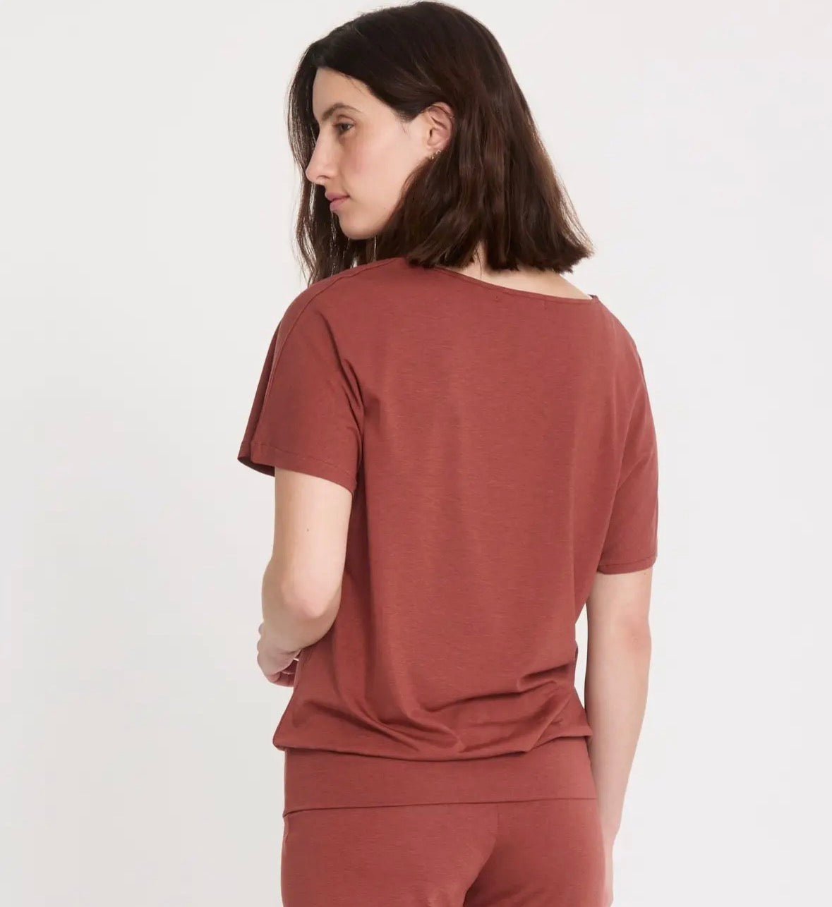 Maglia yoga in lyocell YOGA SEARCHER ( + colori)