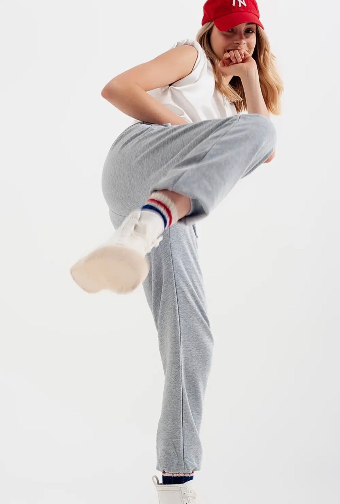 Pantalone tuta grigio ( 2 varianti)