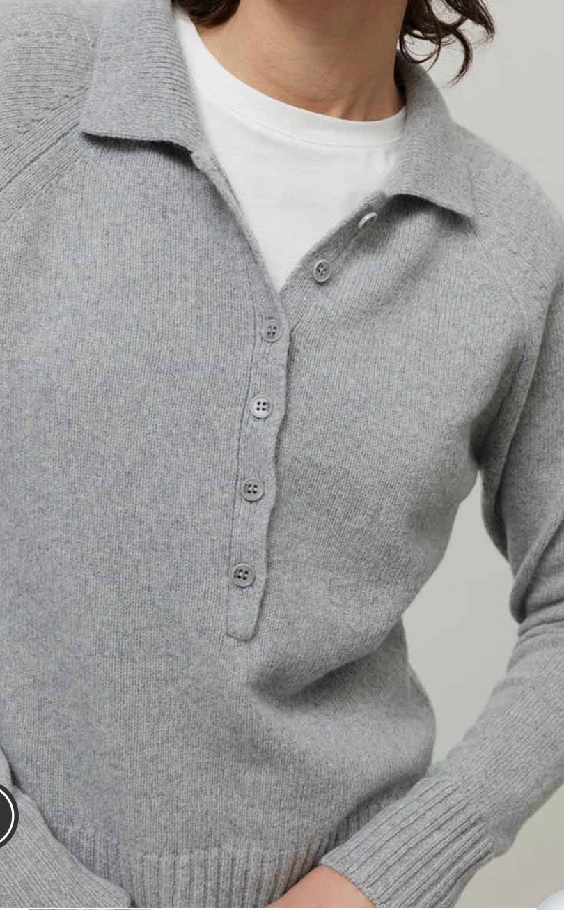 Polo in lana rigenerata RIFÒ ( 2 colori)