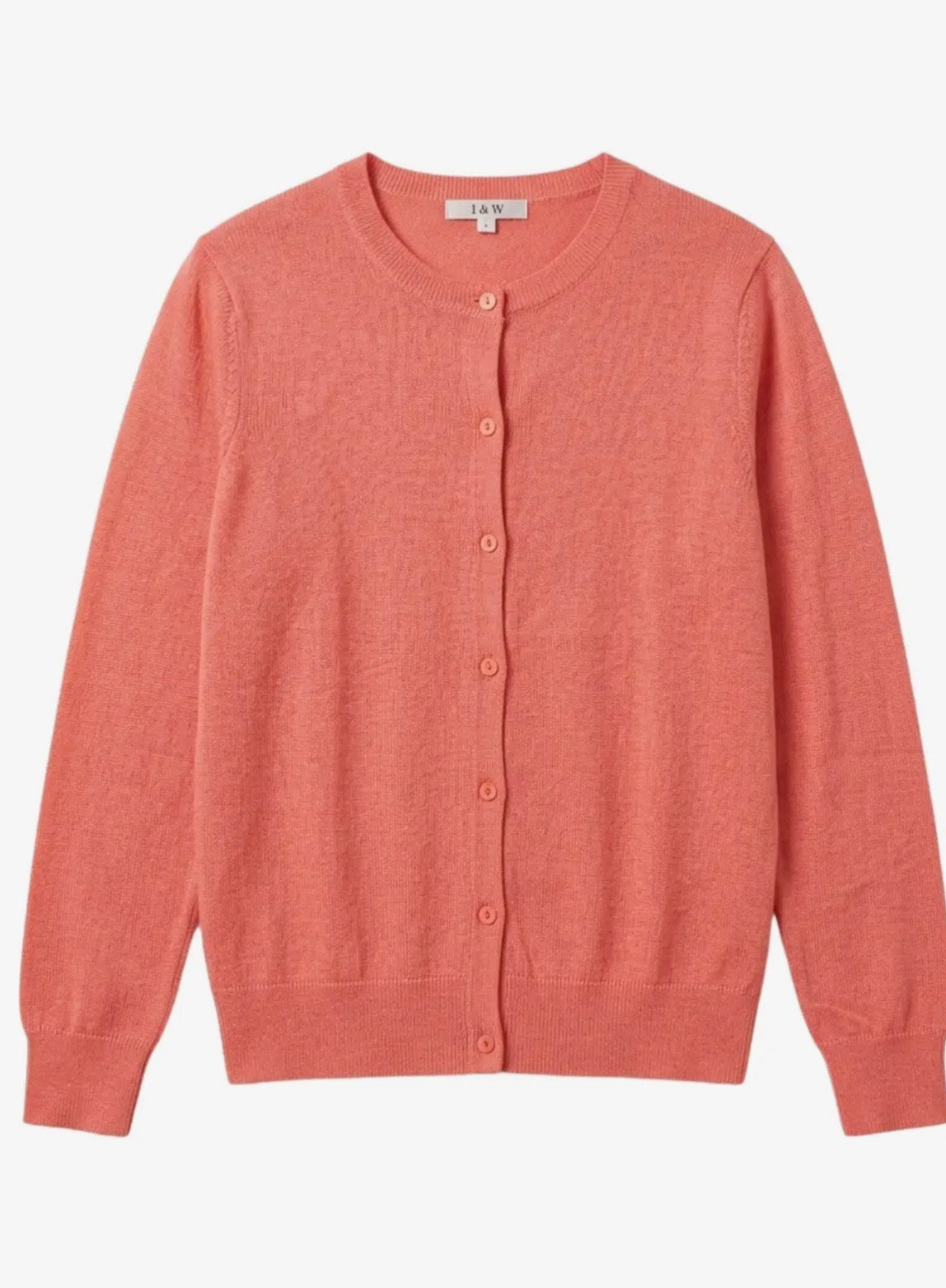 Cardigan girocollo in seta cashmere ( 3 colori)