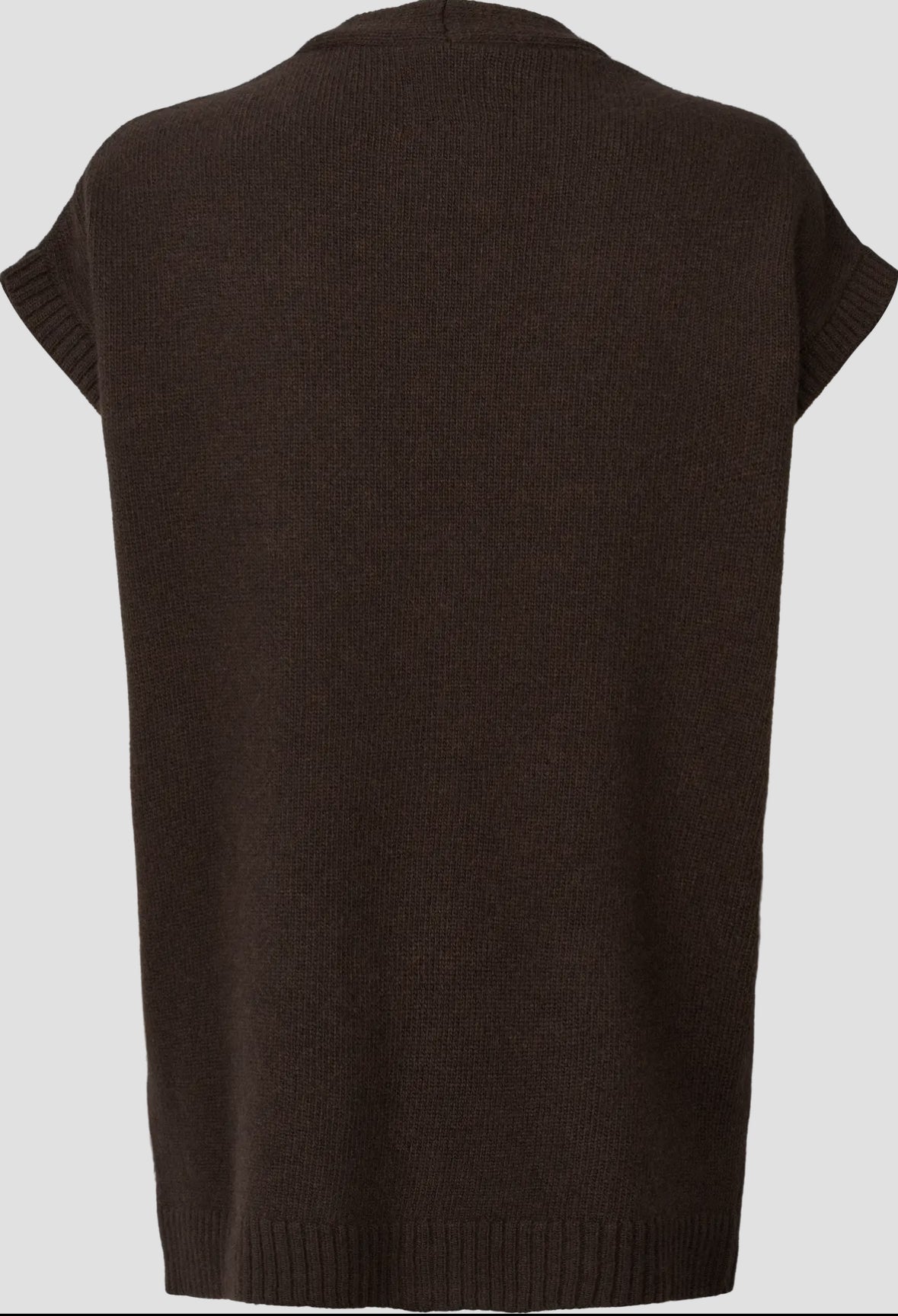Gilet over in lana certificata