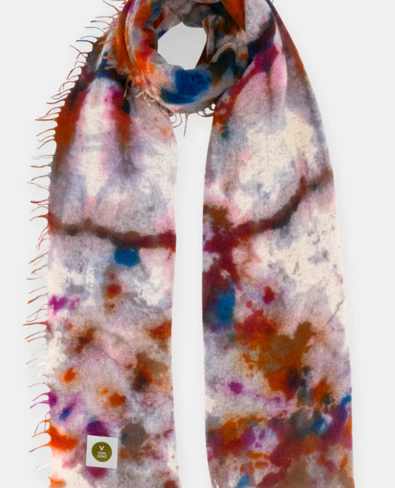 SCIARPE TIE DYE CASHMERE VONGOAT ( + colori)