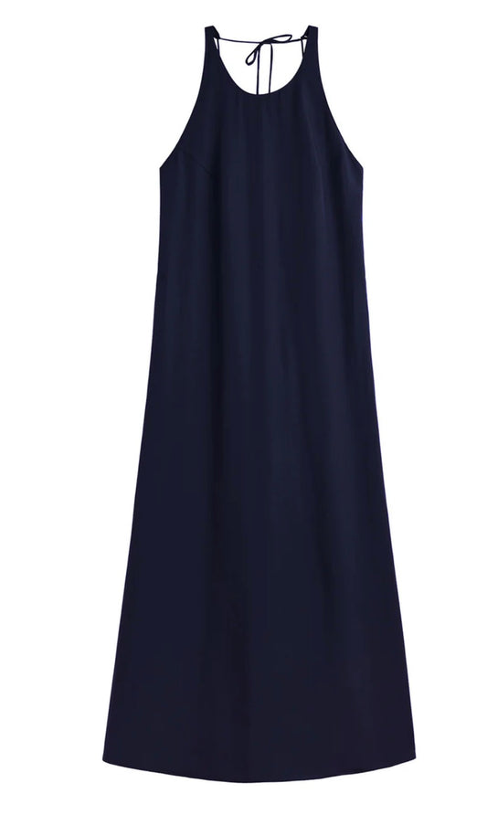 Abito in tencel blu notte Ecoalf