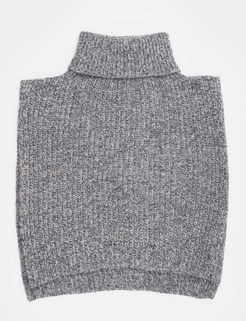 Pettorina cashmere rigenerato RIFÒ ( + colori)