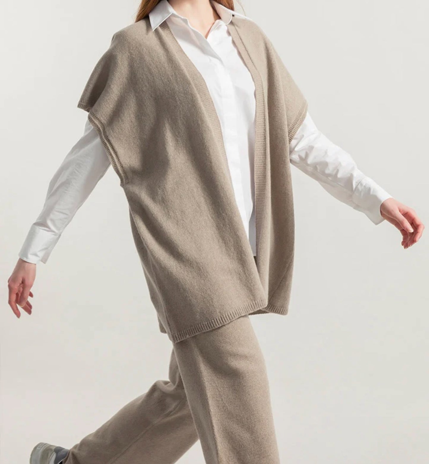 Gilet in Cashmere rigenerato RIFO’