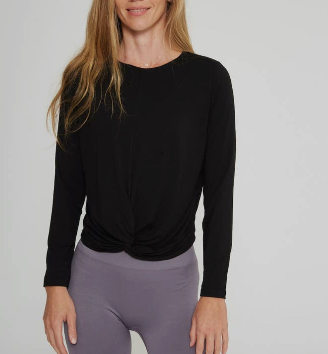 Maglia manica lunga nodo YOGA SEARCHER