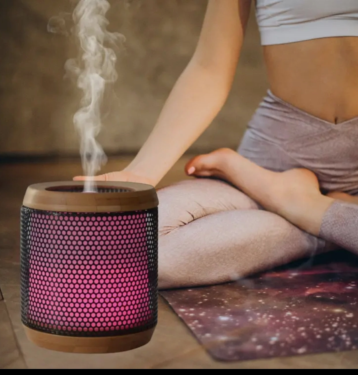 Diffusore di oli essenziali in bambù.