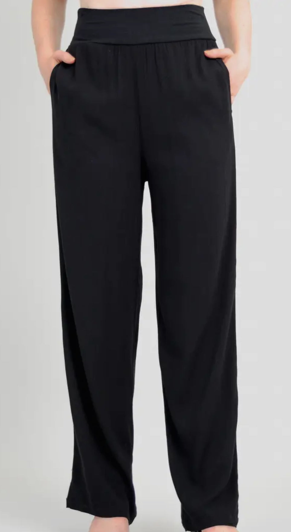 Pantaloni in lino e bambù