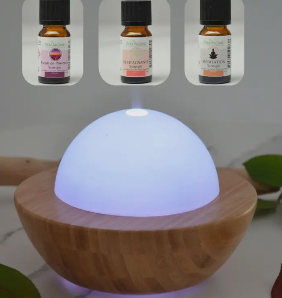Diffusore di oli essenziali in bambù.