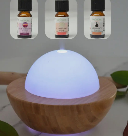 Diffusore di oli essenziali in bambù.