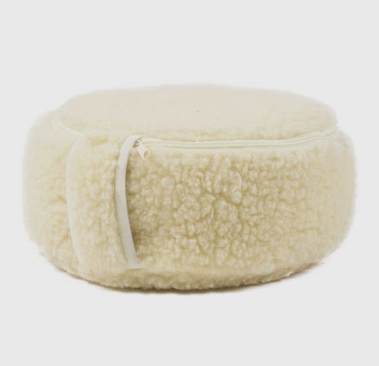 Cuscino da meditazione in lana merino.