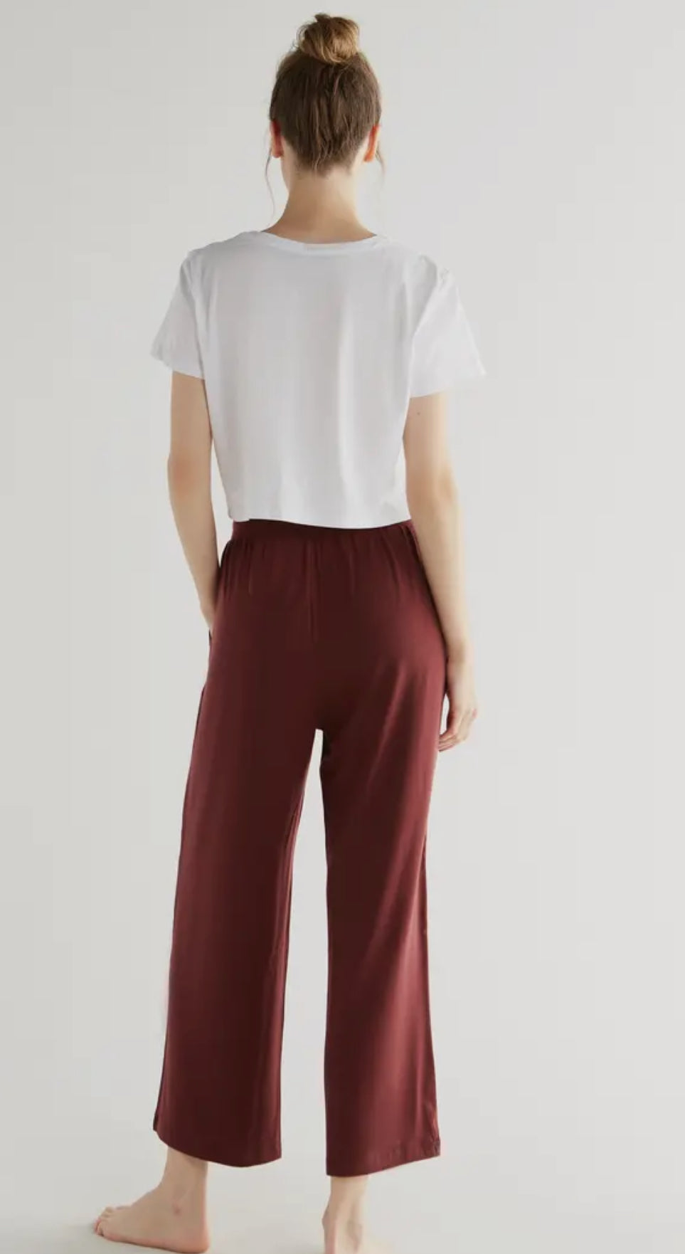 Pantalone largo in Tencel