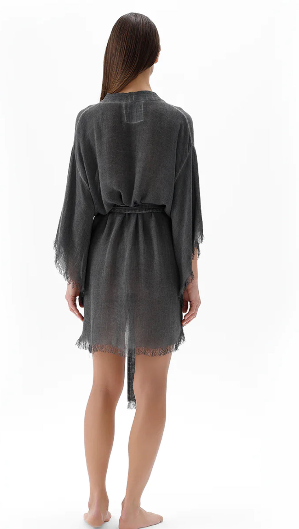 Kimono in cotone e bambù