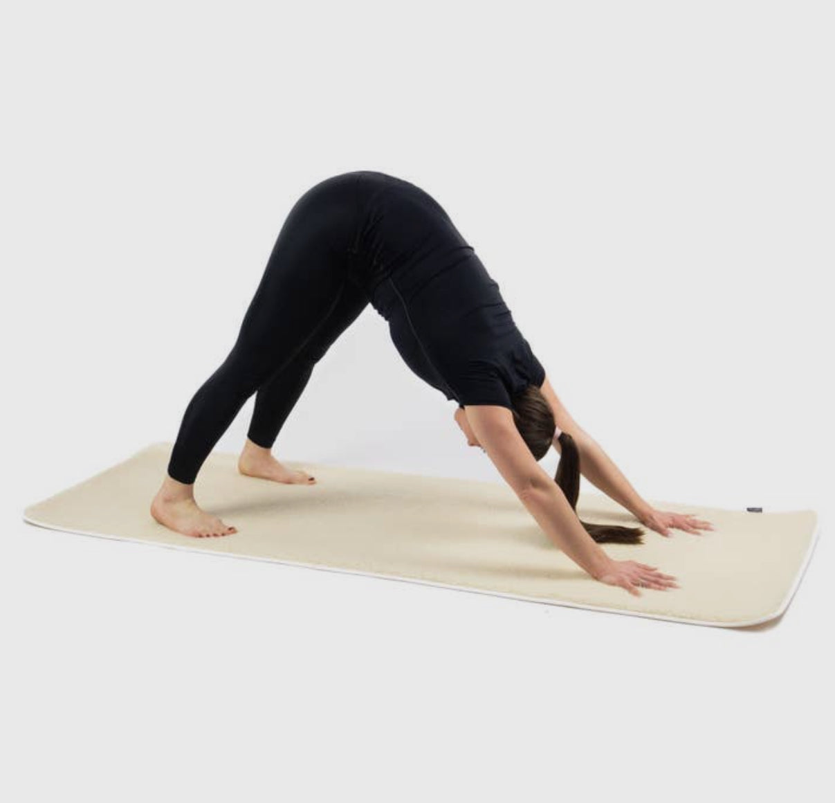 Tappetino da yoga in lana merino