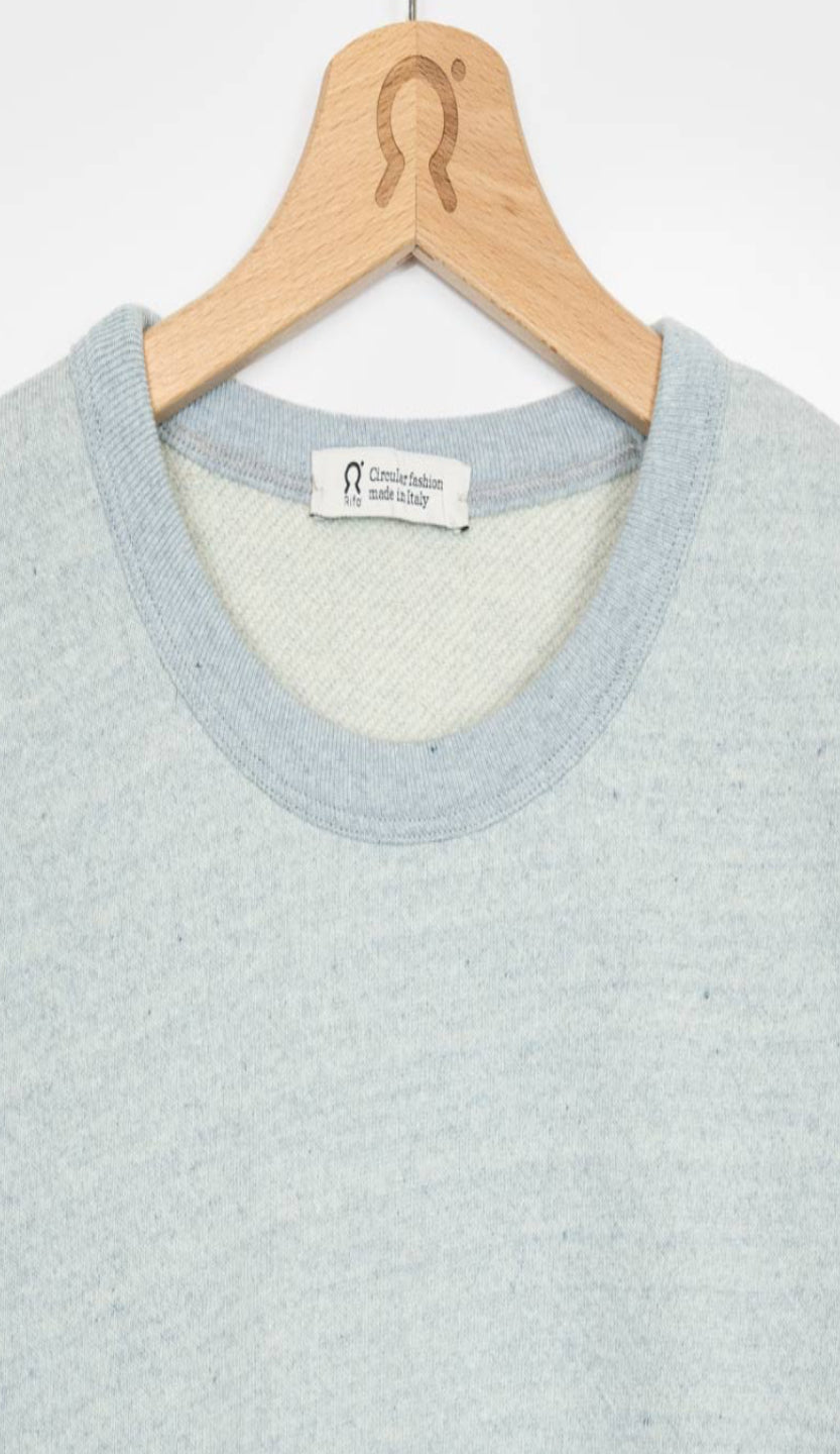 Felpa jeans rigenerato RIFÒ