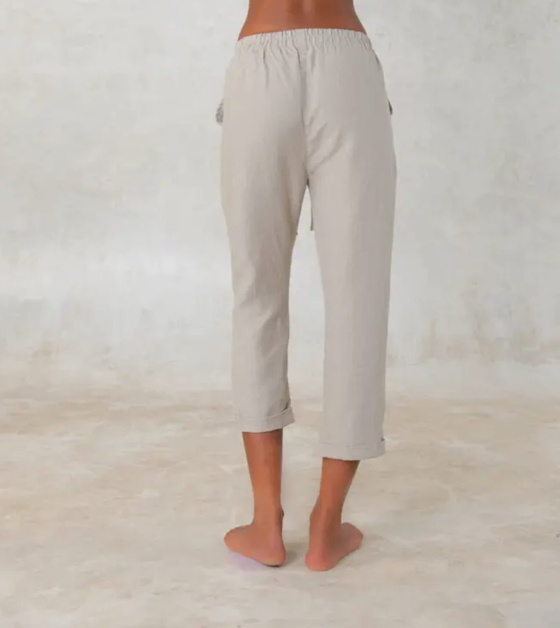 Pantaloni in lino