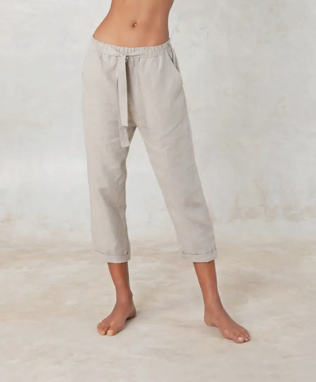 Pantaloni in lino