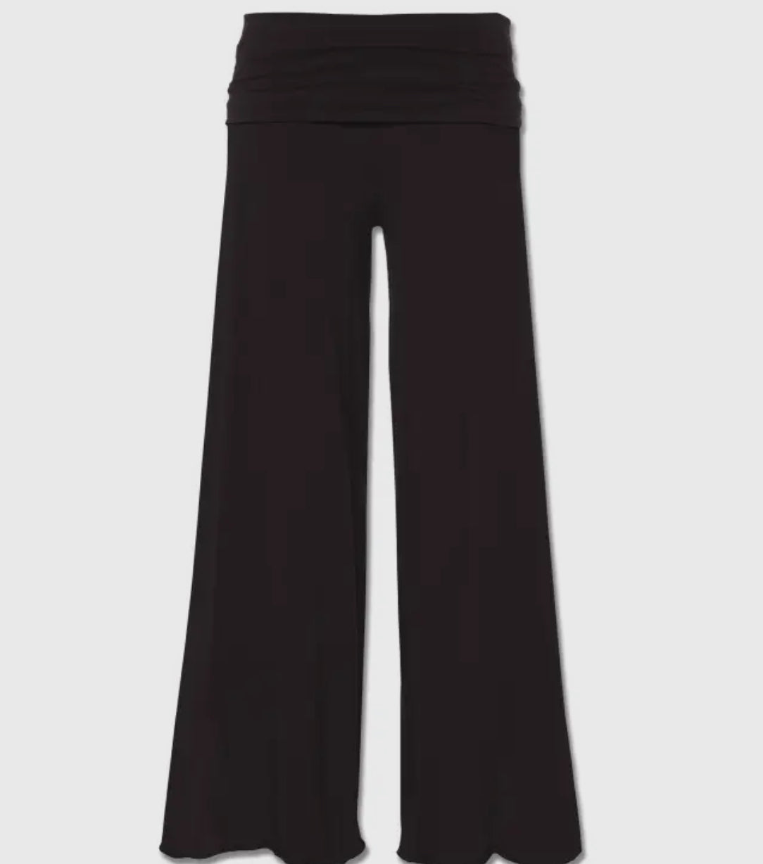 Pantaloni palazzo in cotone biologico (3 colori)