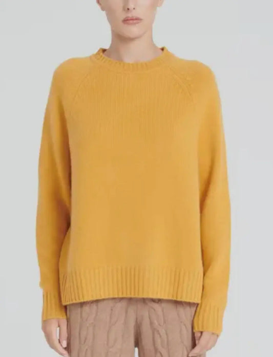 Maglione giallo STUDIO CASHMERE8