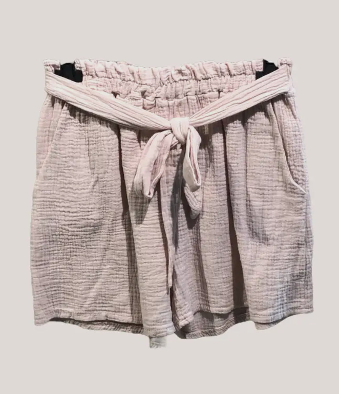 Shorts in garza di cotone ( 3 colori)