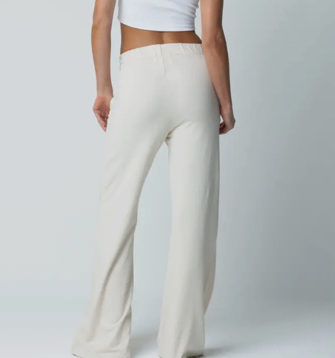 Pantaloni in cotone con tasche
