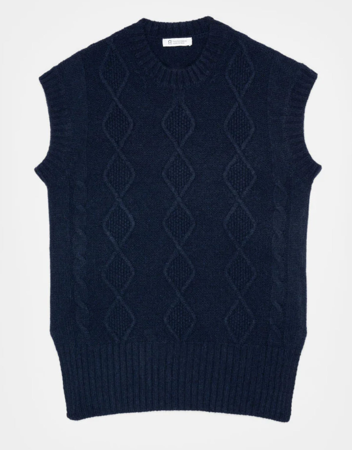 Gilet over in lana rigenerata RIFÒ ( 3 colori)