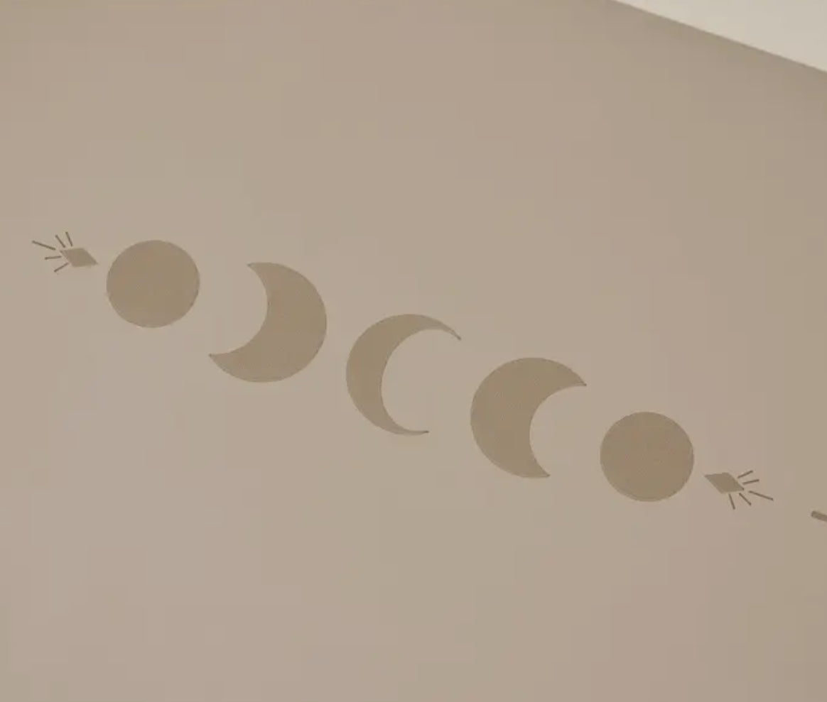 Tappetino MOONCHILD fasi lunari ( + colori)
