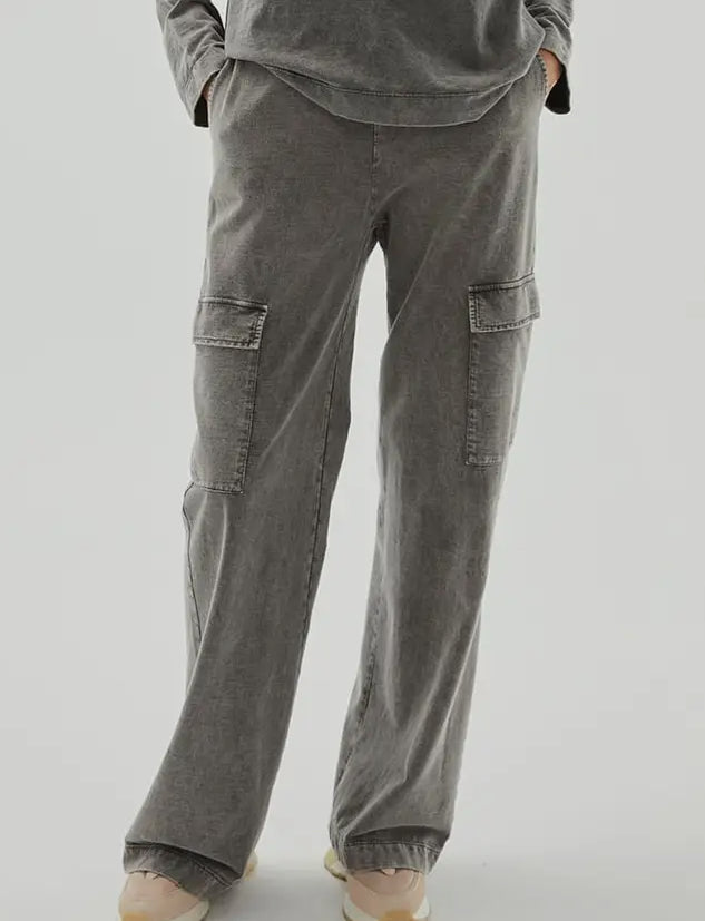 Pantaloni in cotone con tasche