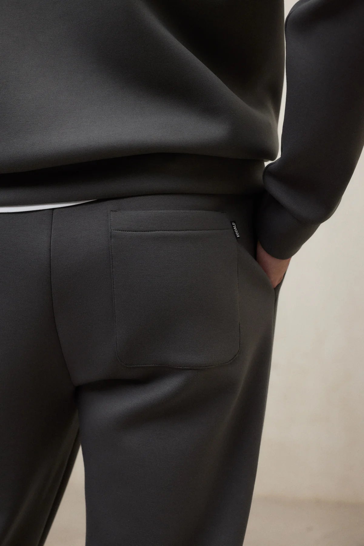 Pantaloni Uomo | Tessuto riciclato ecosostenibile verde/grigio