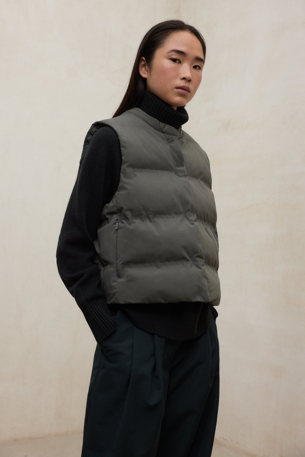 Gilet piumino vegano – Verdone