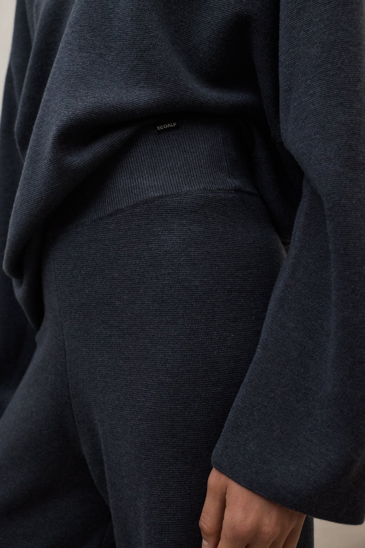 Pantaloni in lana riciclata e TENCEL™ – Blu