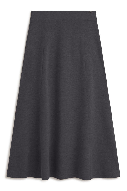 Gonna sostenibile in lana riciclata e TENCEL™ – Blu