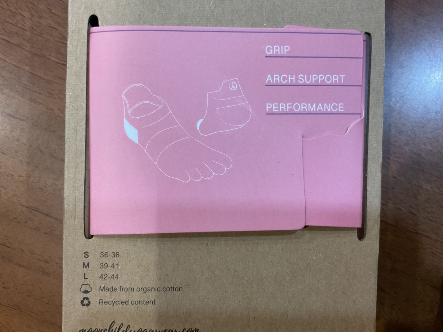 Toe Socks calze antiscivolo cotone