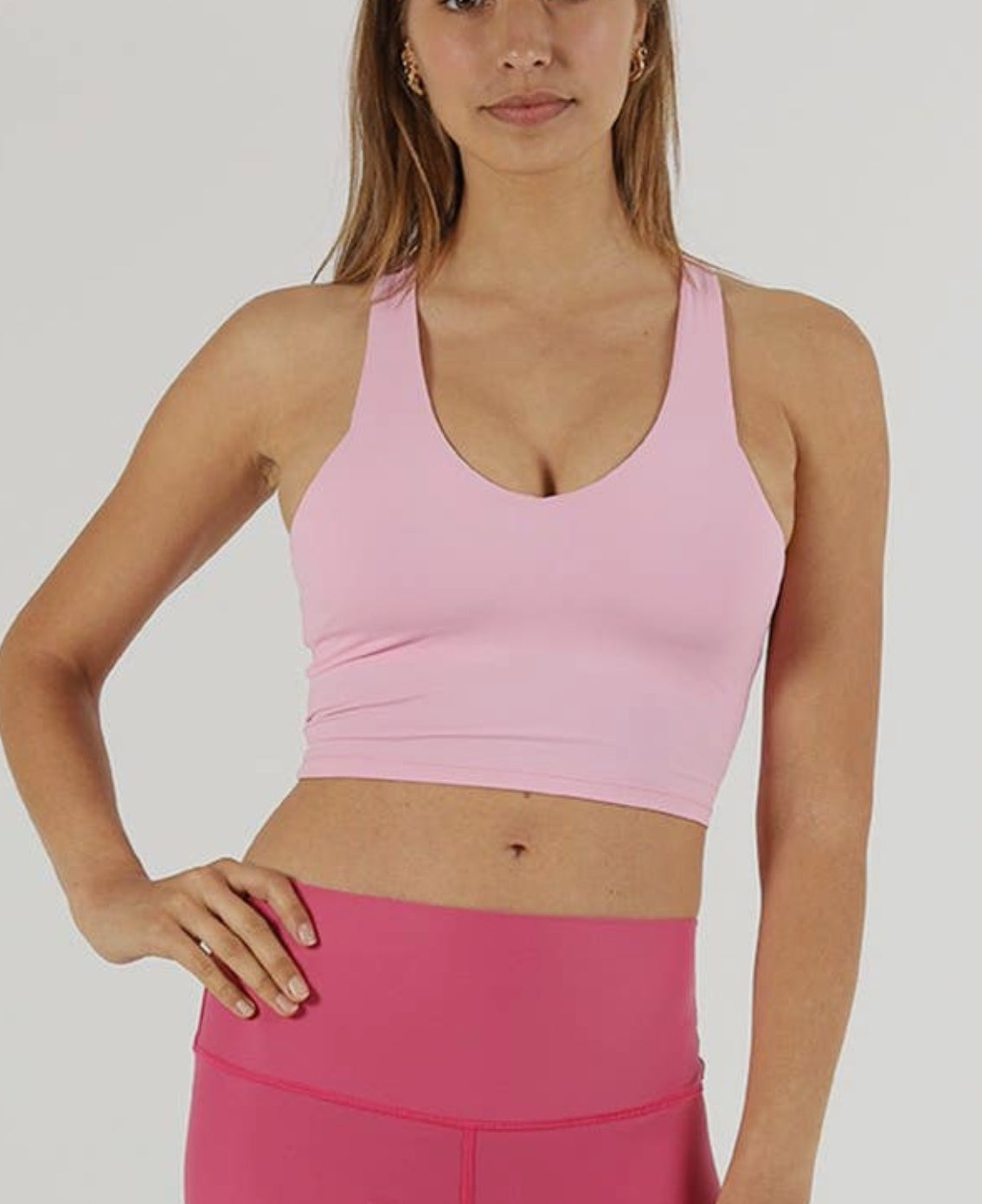 Top rosa KOA YOGA in econyl