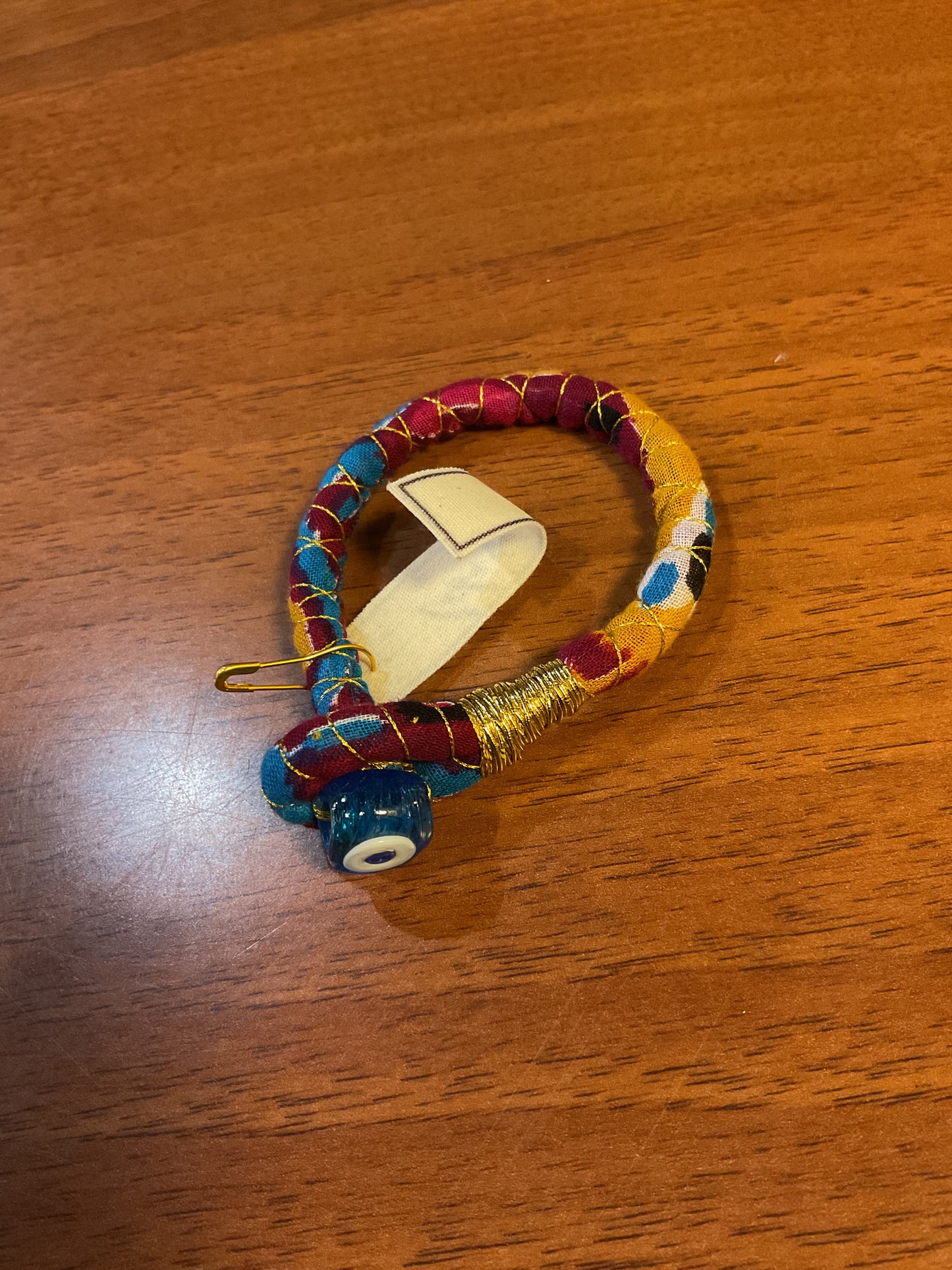 Bracciale EVIL EYE in seta e cotone