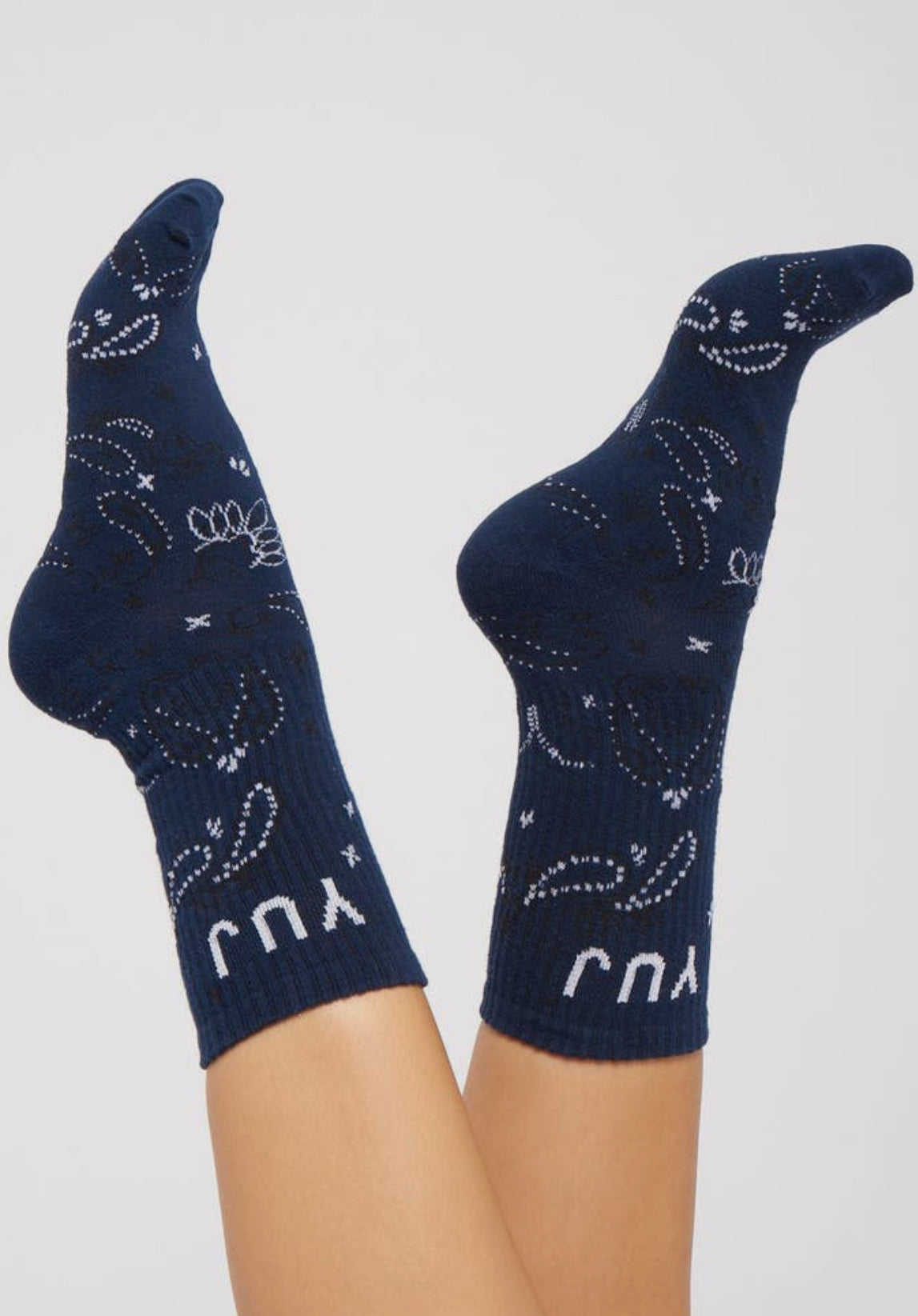 2 paia calze BANDANA unisex.