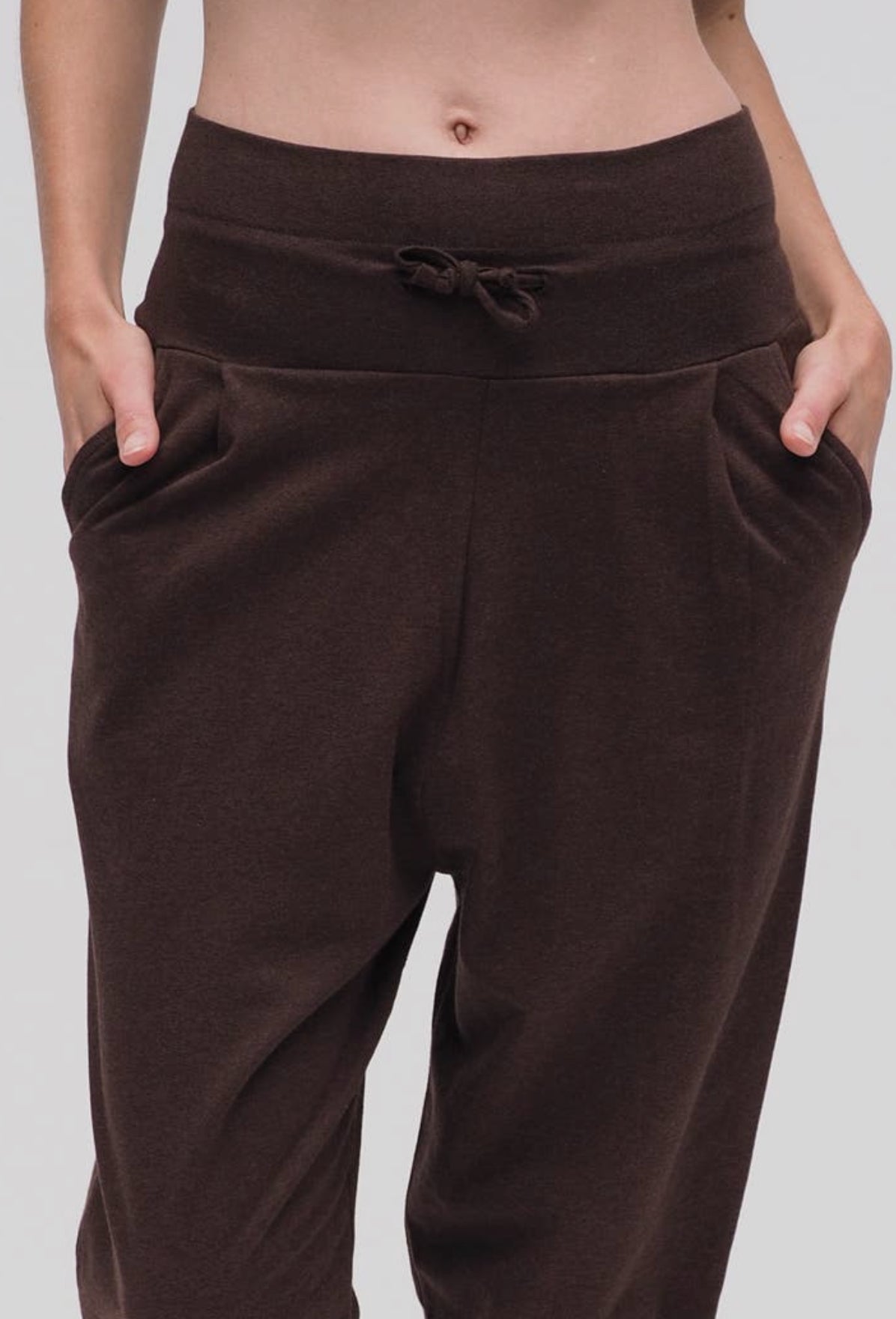 Pantaloni YOGA cotone biologico.