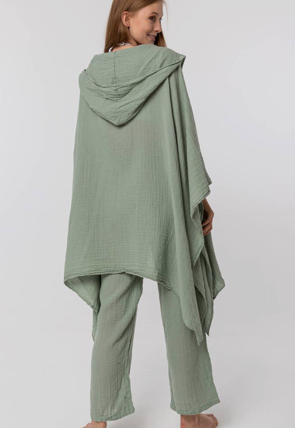 Mantella in cotone BLANCA