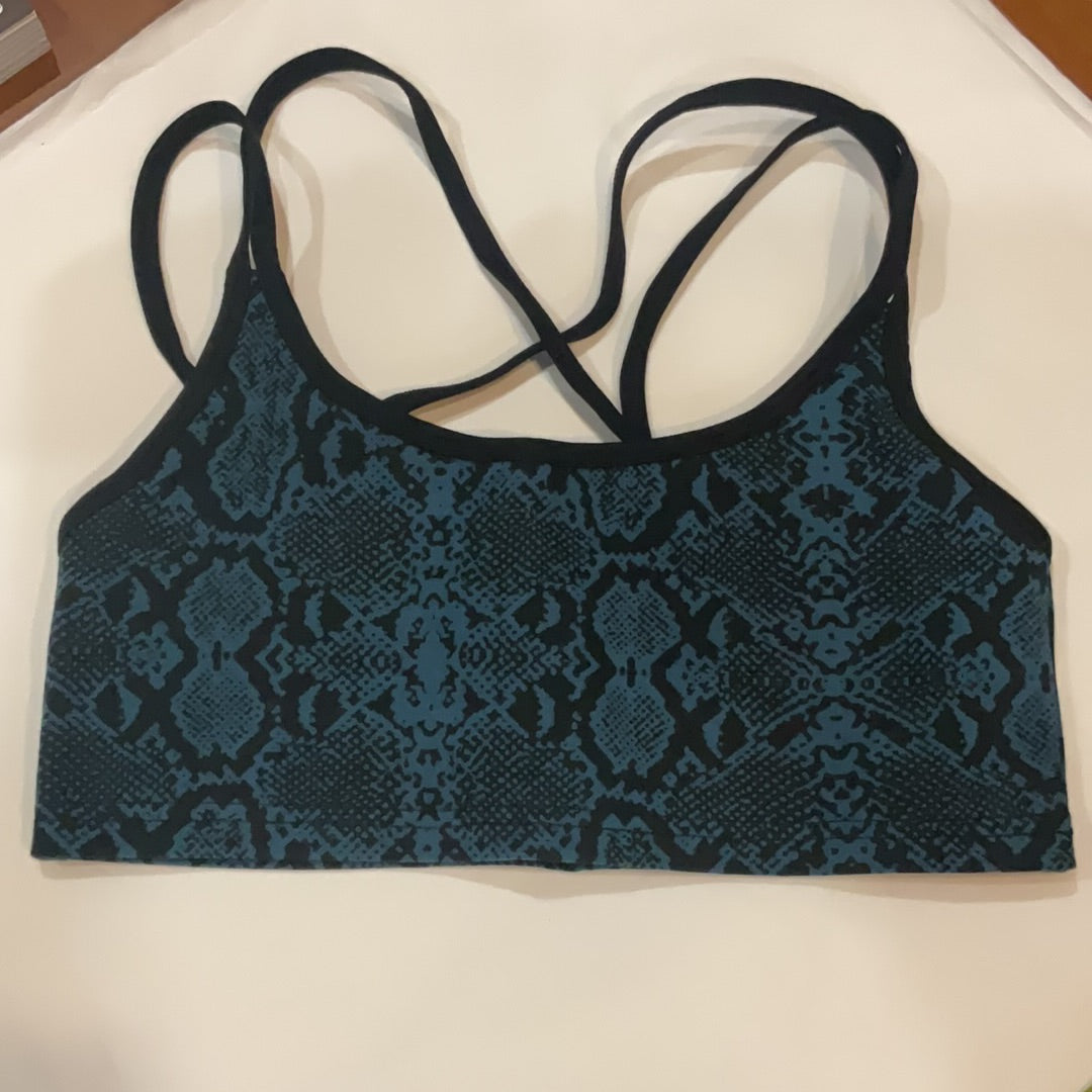 Top pitone turchese XS