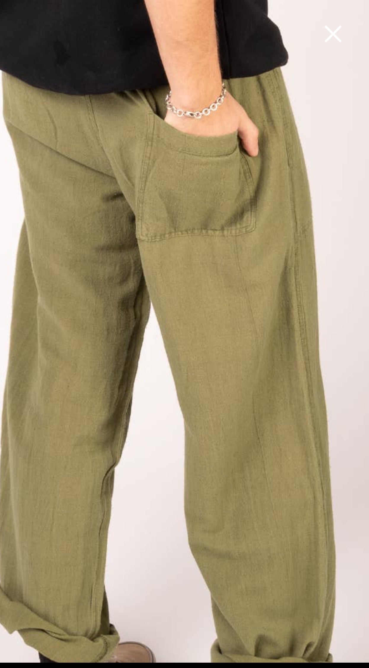 Pantaloni yoga uomo in canapa ( 3 colori)