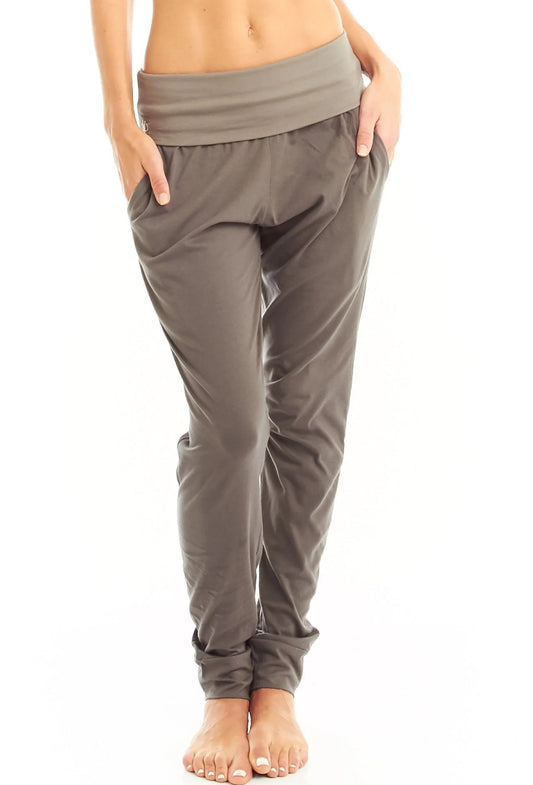 Pantalone yoga in cotone