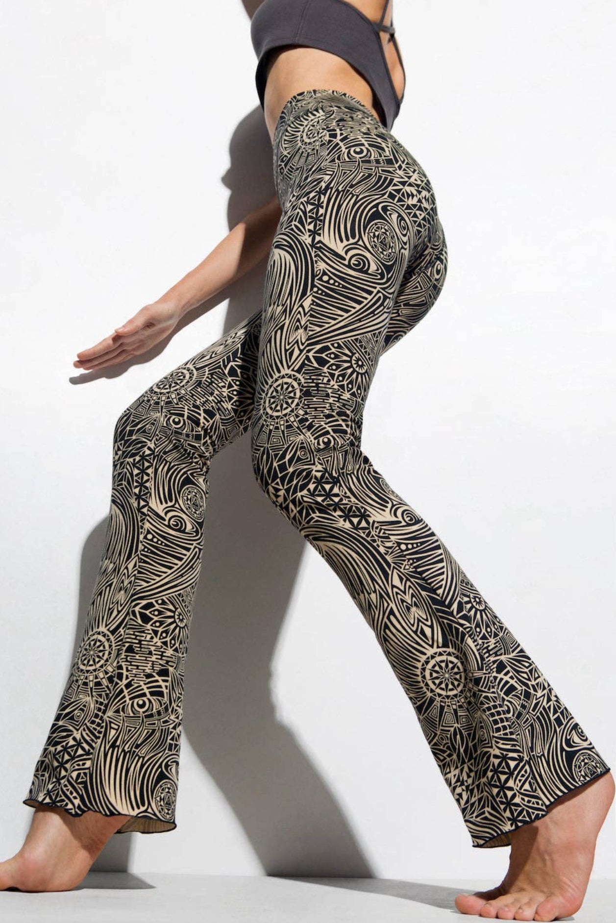 Pantalone TRIBAL a zampa